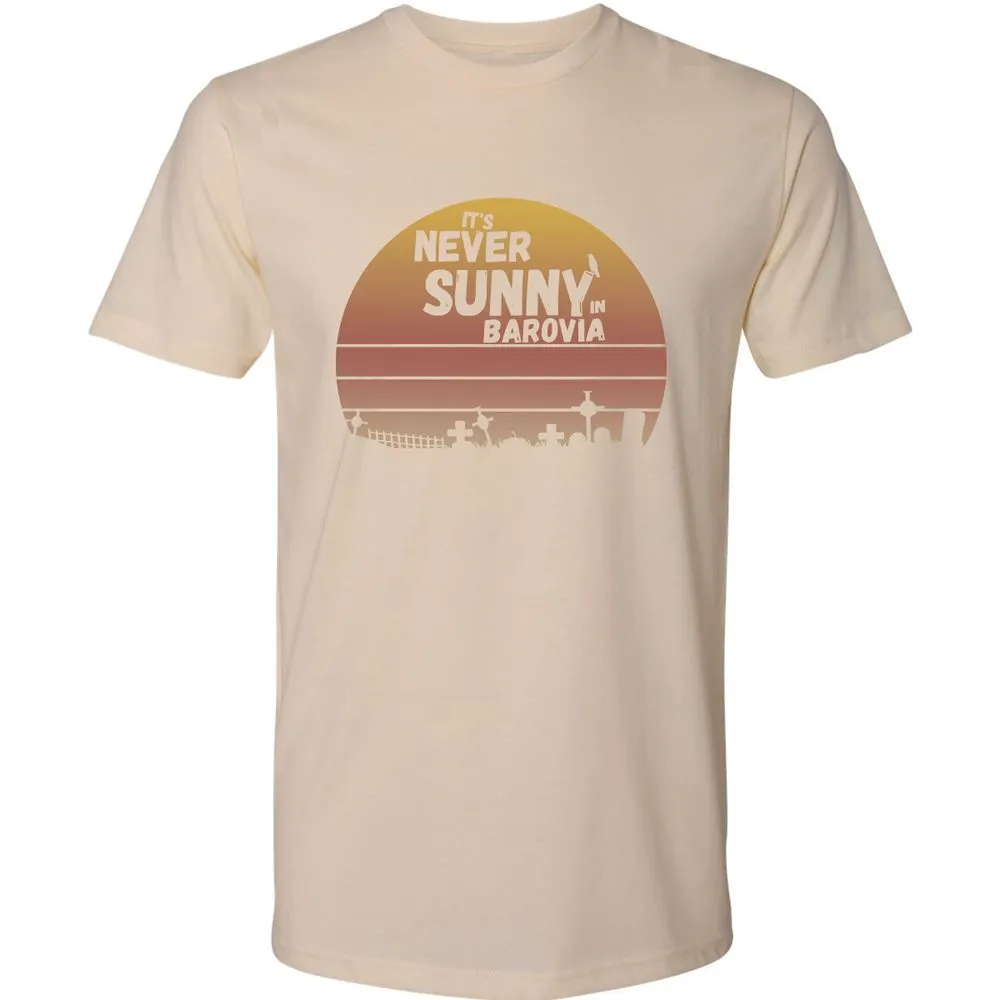 Vintage It's Never Sunny In Barovia Premium Unisex T-Shirt - Cream - 14