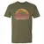 Vintage It's Never Sunny In Barovia Premium Unisex T-Shirt - Military Green - 5