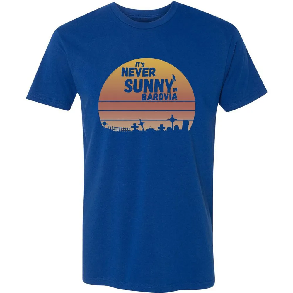 Vintage It's Never Sunny In Barovia Premium Unisex T-Shirt - Royal - 10