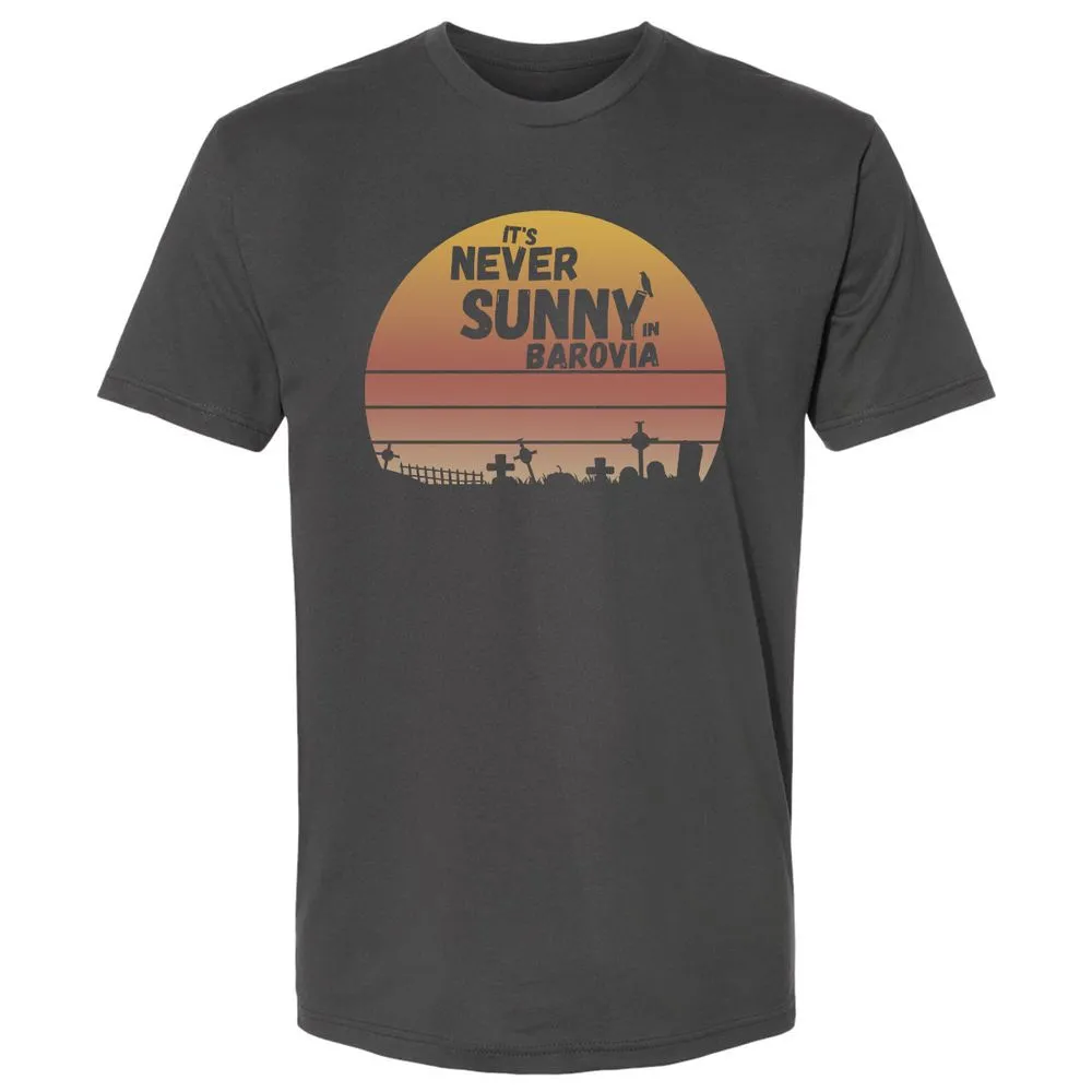 Vintage It's Never Sunny In Barovia Premium Unisex T-Shirt - Heavy Metal - 8