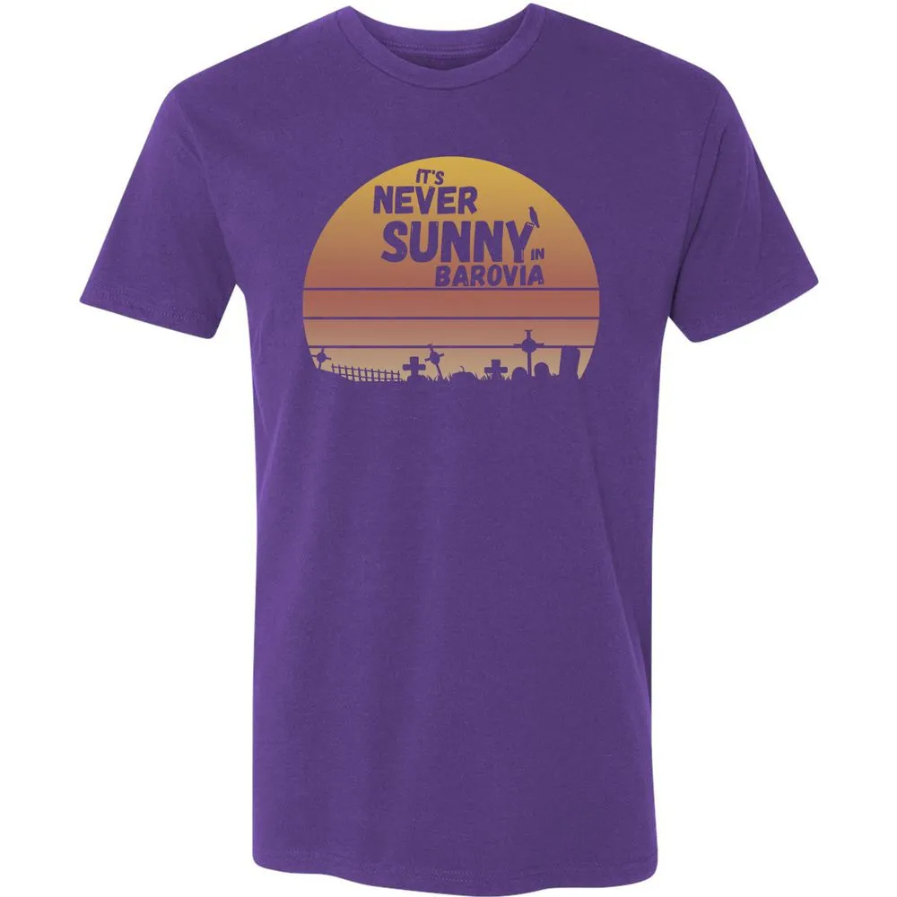 Vintage It's Never Sunny In Barovia Premium Unisex T-Shirt - Purple Rush - 7