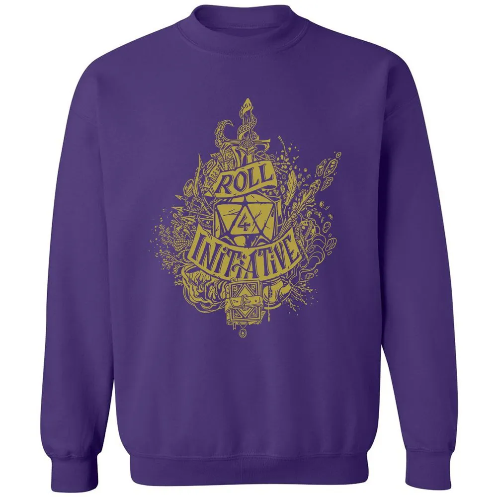 Roll Initiative Classic Unisex Sweatshirt - Purple - 6