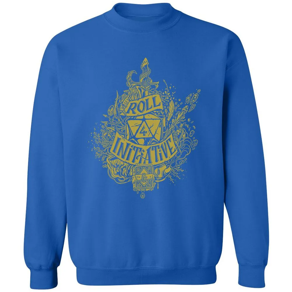 Roll Initiative Classic Unisex Sweatshirt - Royal - 9