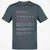 Therapist Stats Classic Unisex T-Shirt - Charcoal - 3