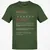 Therapist Stats Classic Unisex T-Shirt - Military Green - 6
