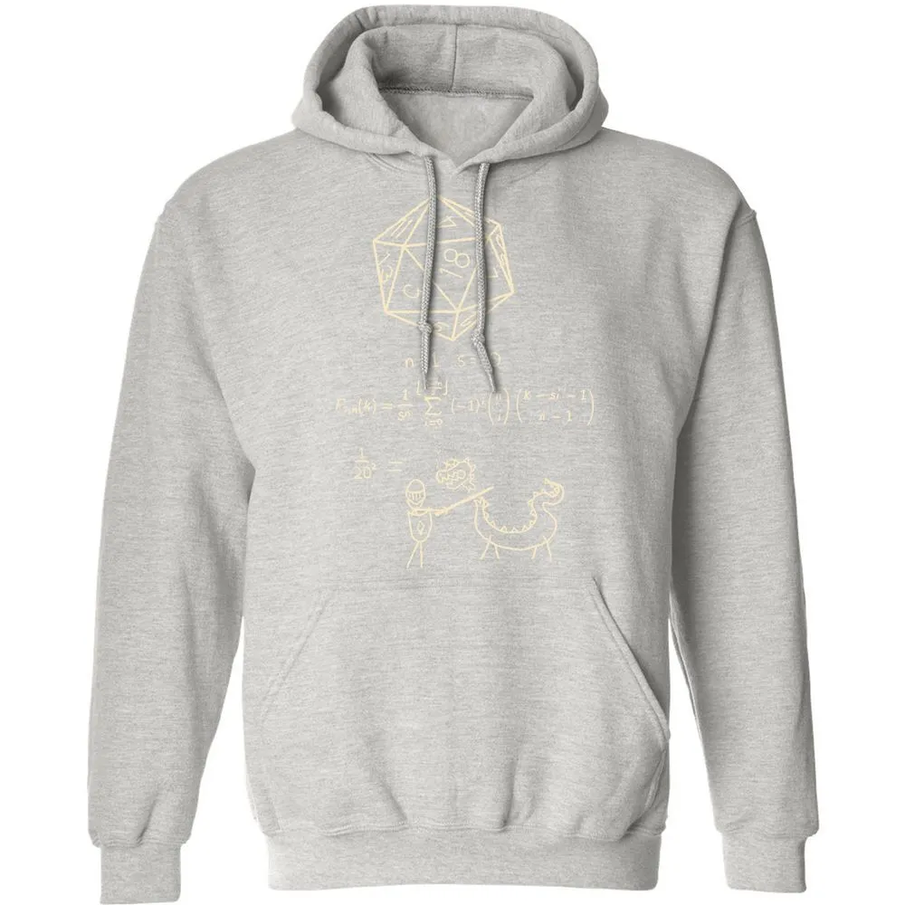 Science Of20 Sided Dice Classic Unisex Hoodie - Ash - 8