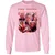 Astarion Girl Dinner Long Sleeve T-Shirt - Light Pink - 3