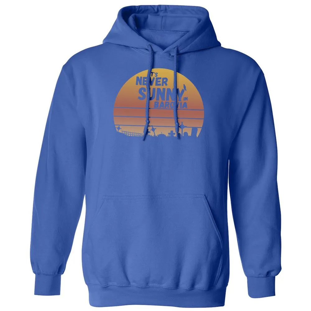 Vintage It's Never Sunny In Barovia Classic Unisex Hoodie - Royal - 9