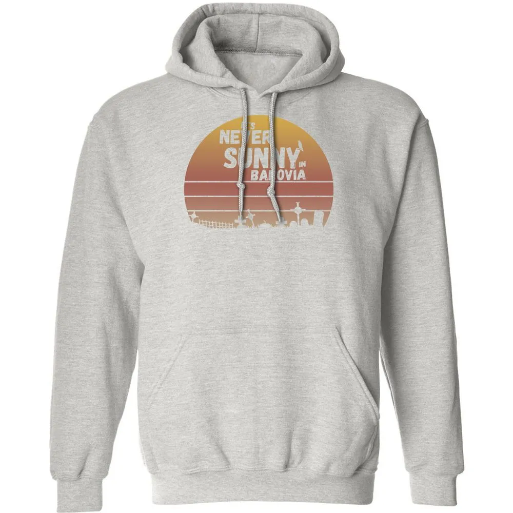 Vintage It's Never Sunny In Barovia Classic Unisex Hoodie - Ash - 8