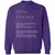 Artist Stats Classic Unisex Sweatshirt - Purple - 6