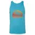 Vintage It's Never Sunny In Barovia Unisex Jersey Tank - Aqua Triblend - 3