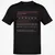 Physical Therapist Stats Classic Unisex T-Shirt - Black - 1