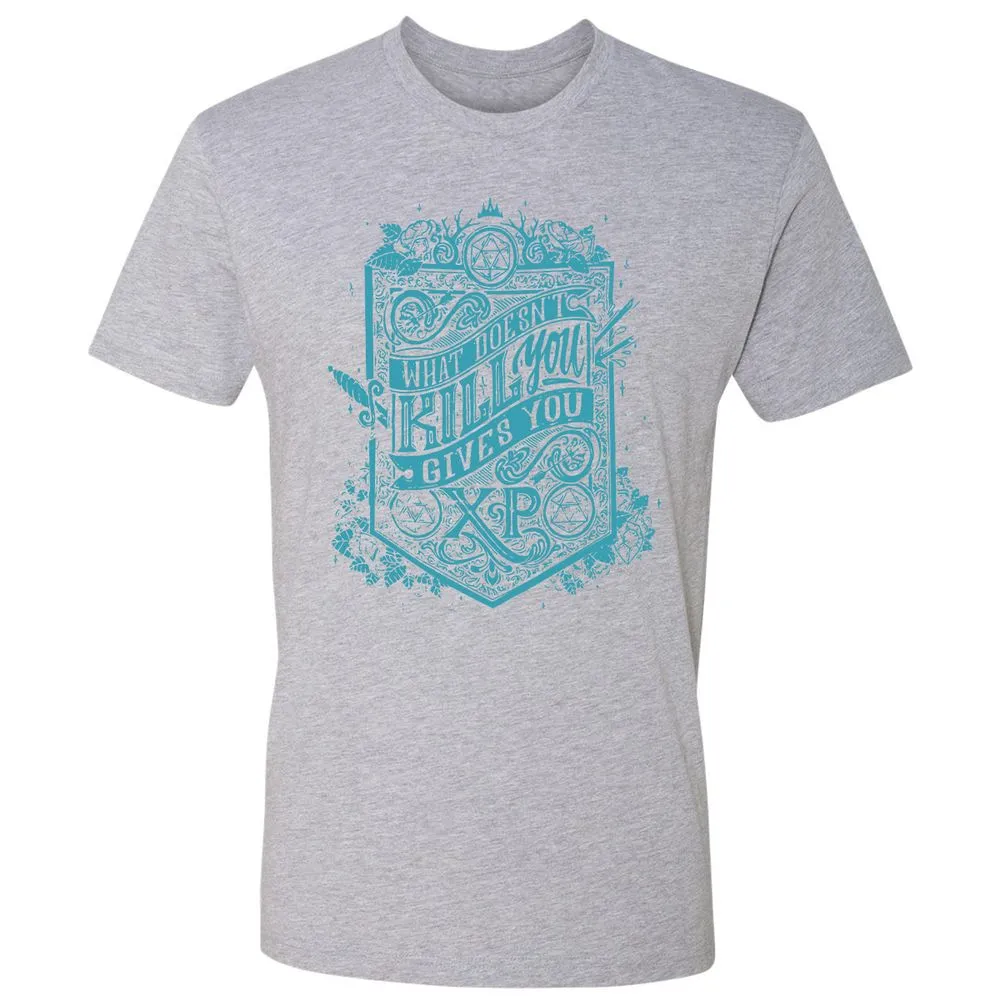 What Doesn't Kill You Gives You XP Premium Unisex T-Shirt - Heather Grey - 9