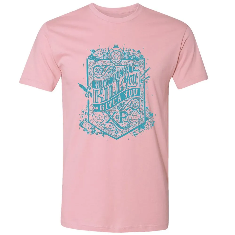 What Doesn't Kill You Gives You XP Premium Unisex T-Shirt - Light Pink - 3