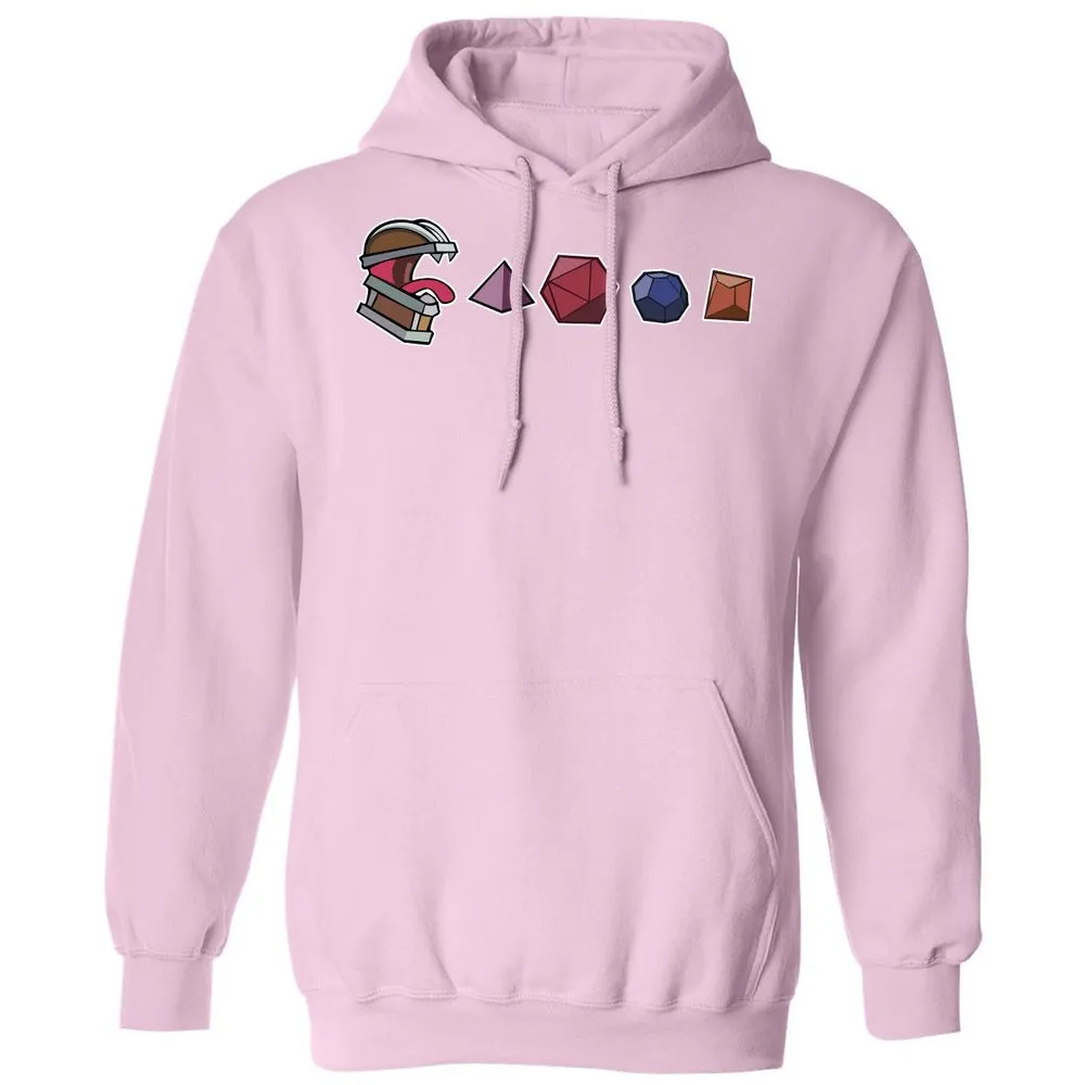Mimic And Dices Classic Unisex Hoodie - Light Pink - 3