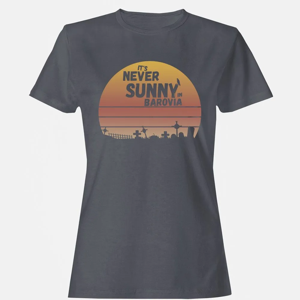 Vintage It's Never Sunny In Barovia Women's T-Shirt - Dark Heather - 5