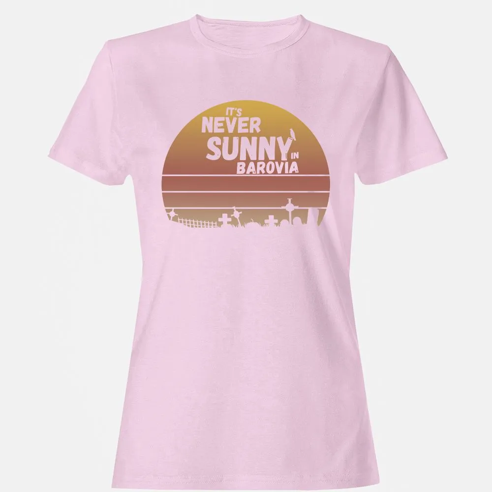 Vintage It's Never Sunny In Barovia Women's T-Shirt - Light Pink - 9