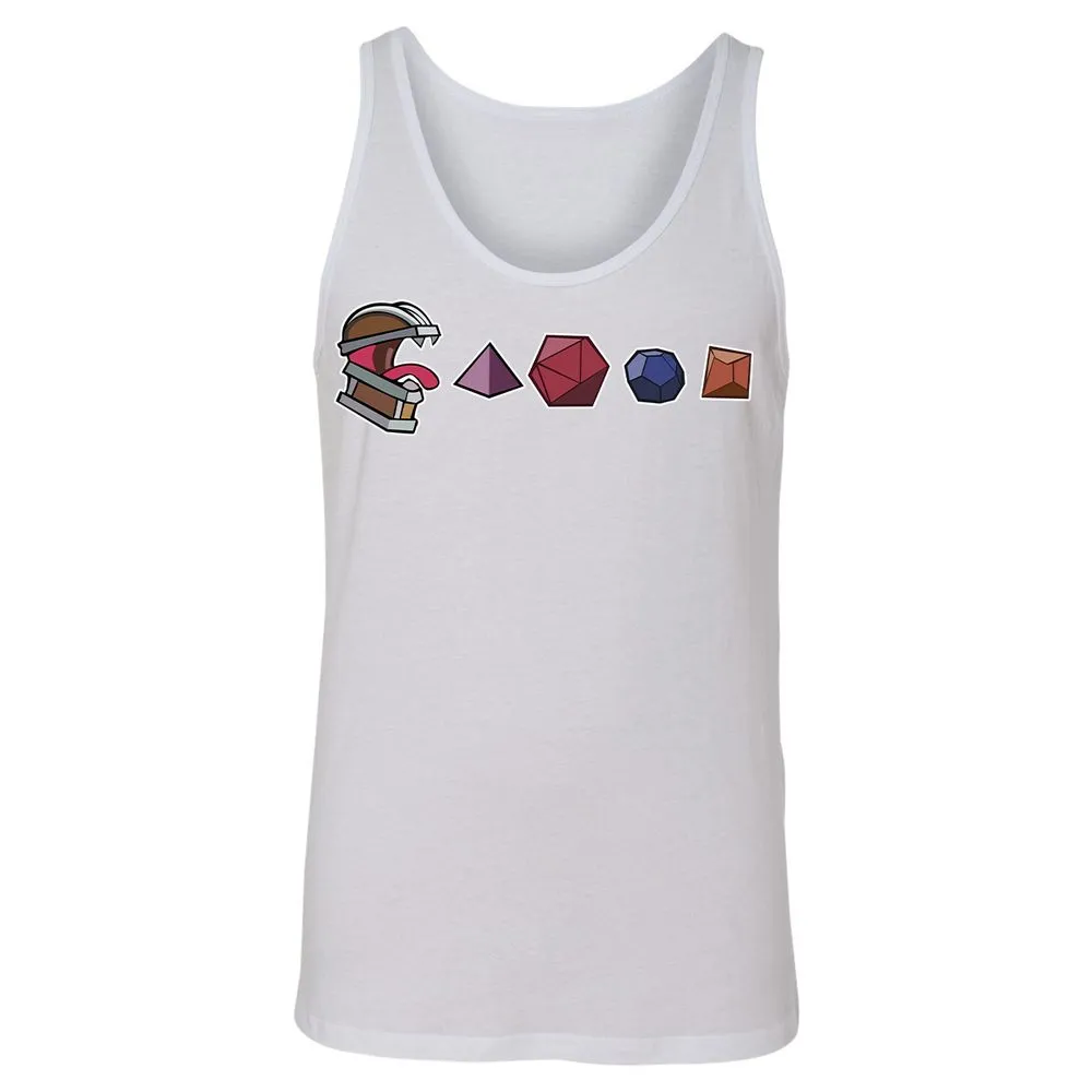 Mimic And Dices Unisex Jersey Tank - White - 14