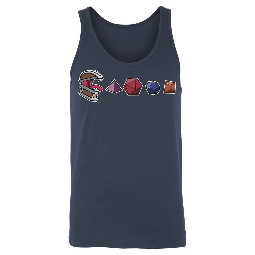 Mimic And Dices Unisex Jersey Tank - Navy - 2