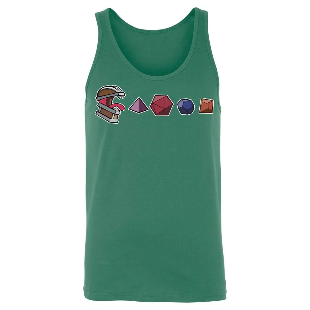 Mimic And Dices Unisex Jersey Tank - Kelly - 9
