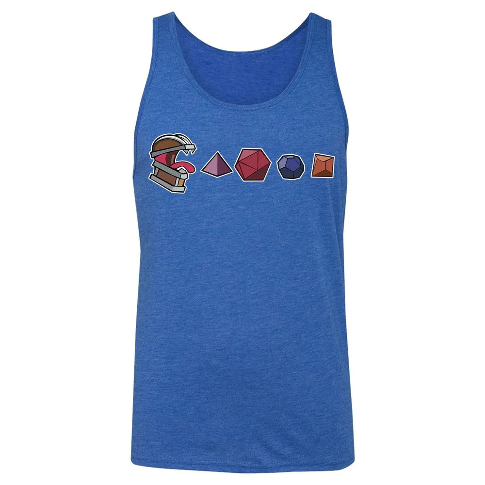 Mimic And Dices Unisex Jersey Tank - True Royal Triblend - 12