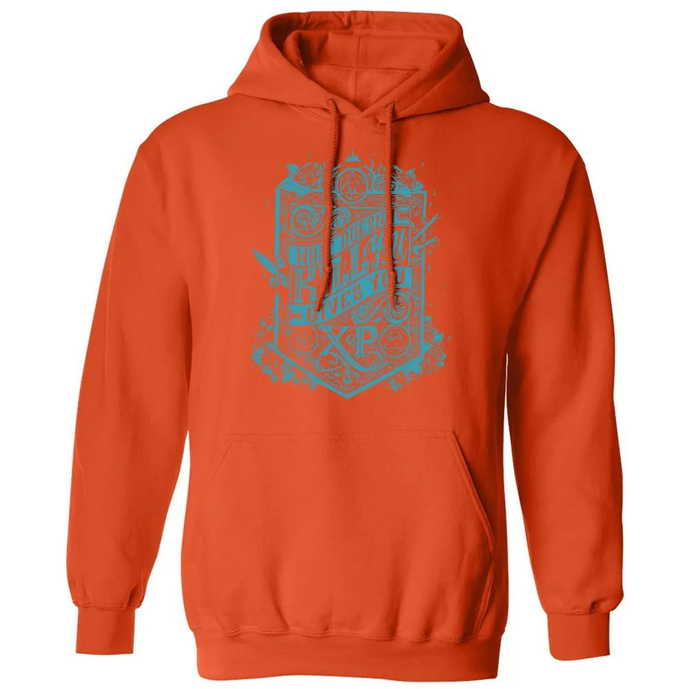 What Doesn't Kill You Gives You XP Classic Unisex Hoodie - Orange - 10