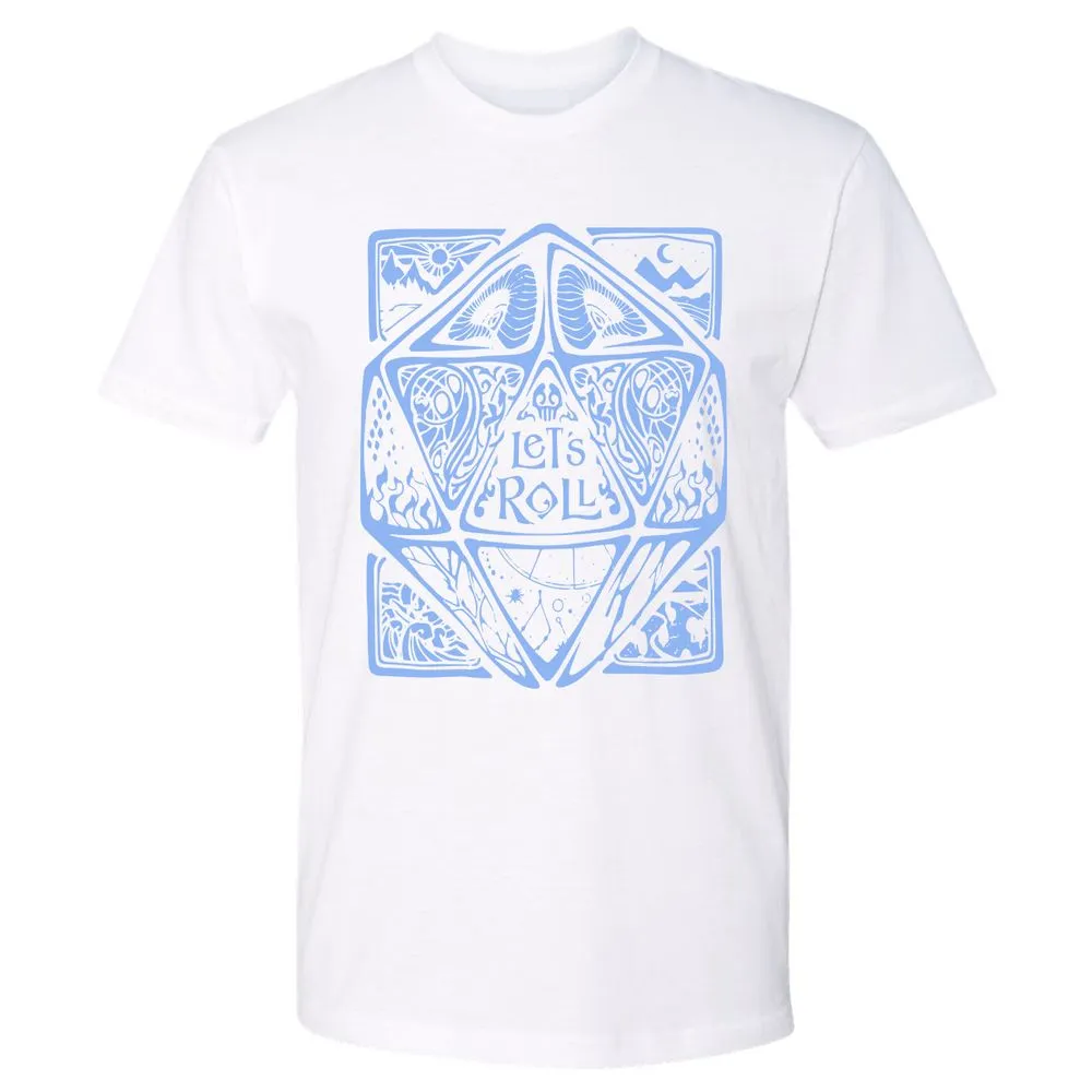 Let's Roll Premium Unisex T-Shirt - White - 4