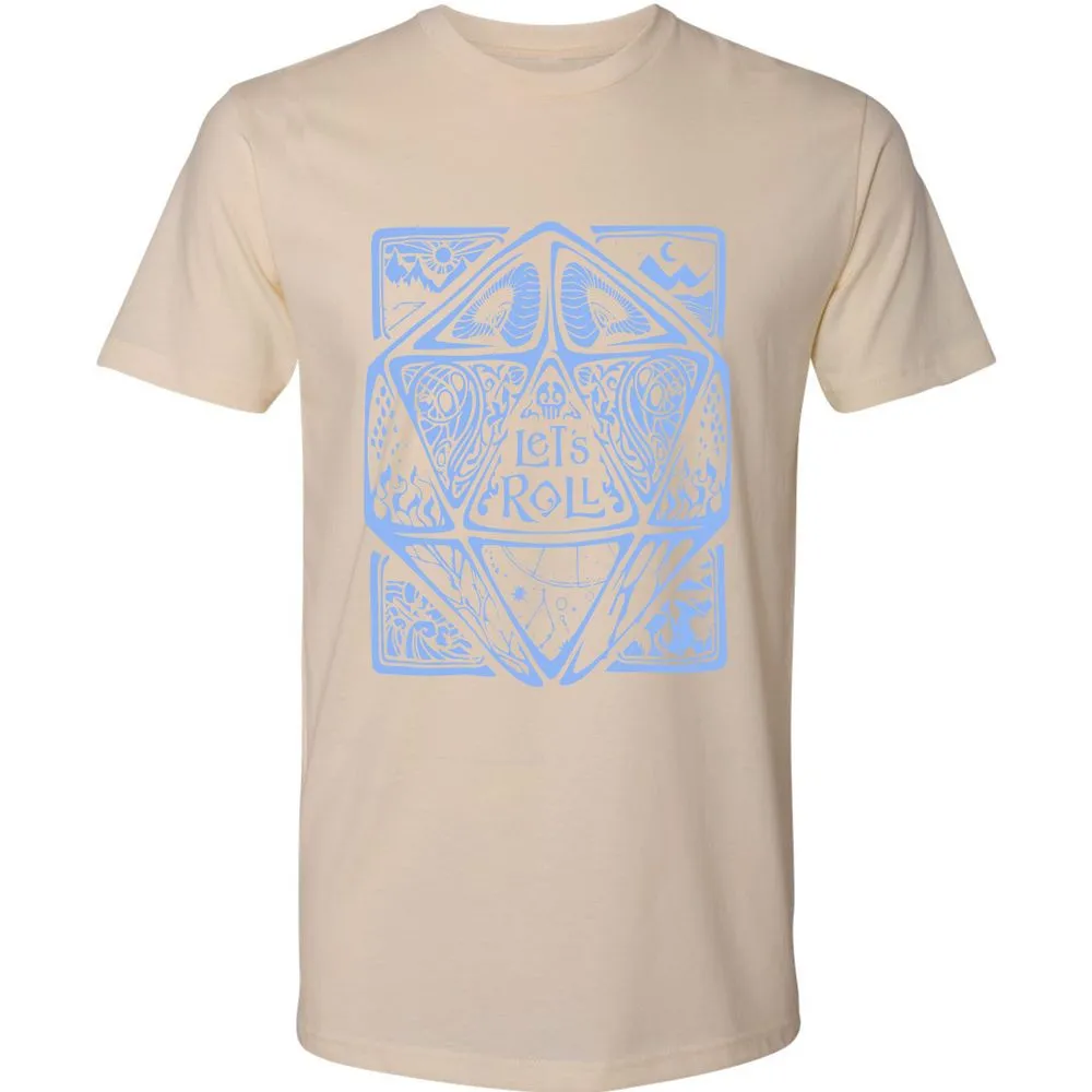 Let's Roll Premium Unisex T-Shirt - Cream - 14
