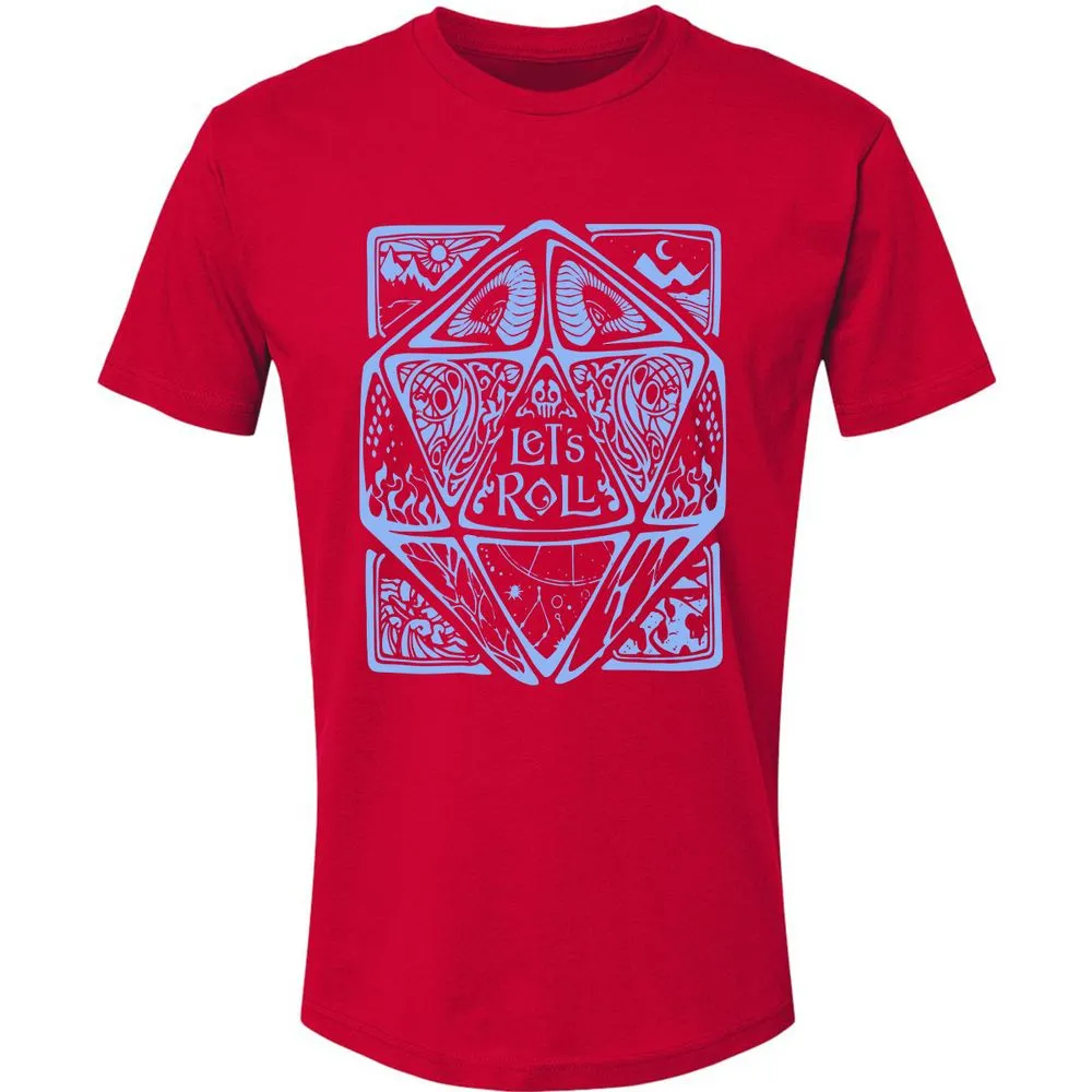 Let's Roll Premium Unisex T-Shirt - Red - 6