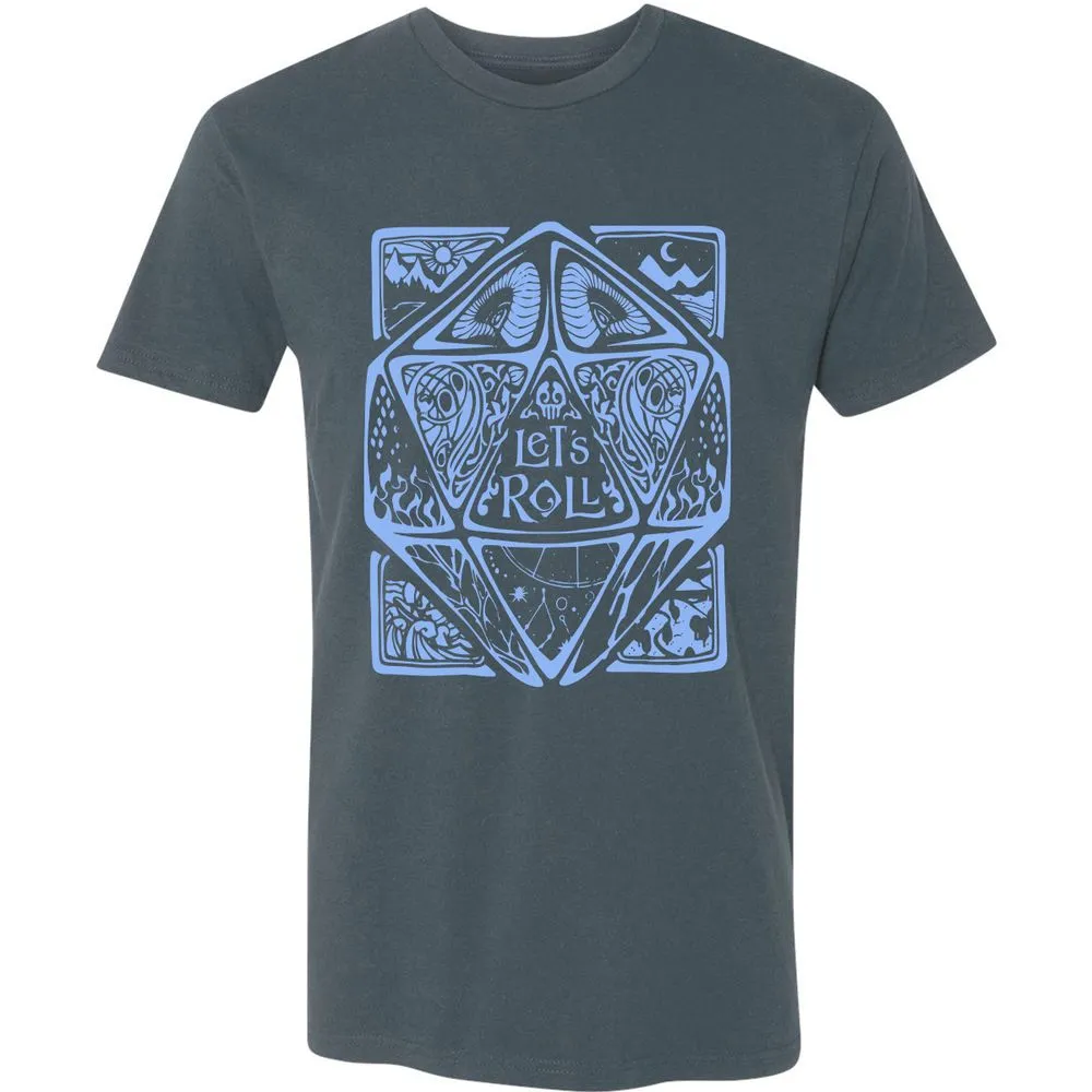Let's Roll Premium Unisex T-Shirt - Indigo - 15