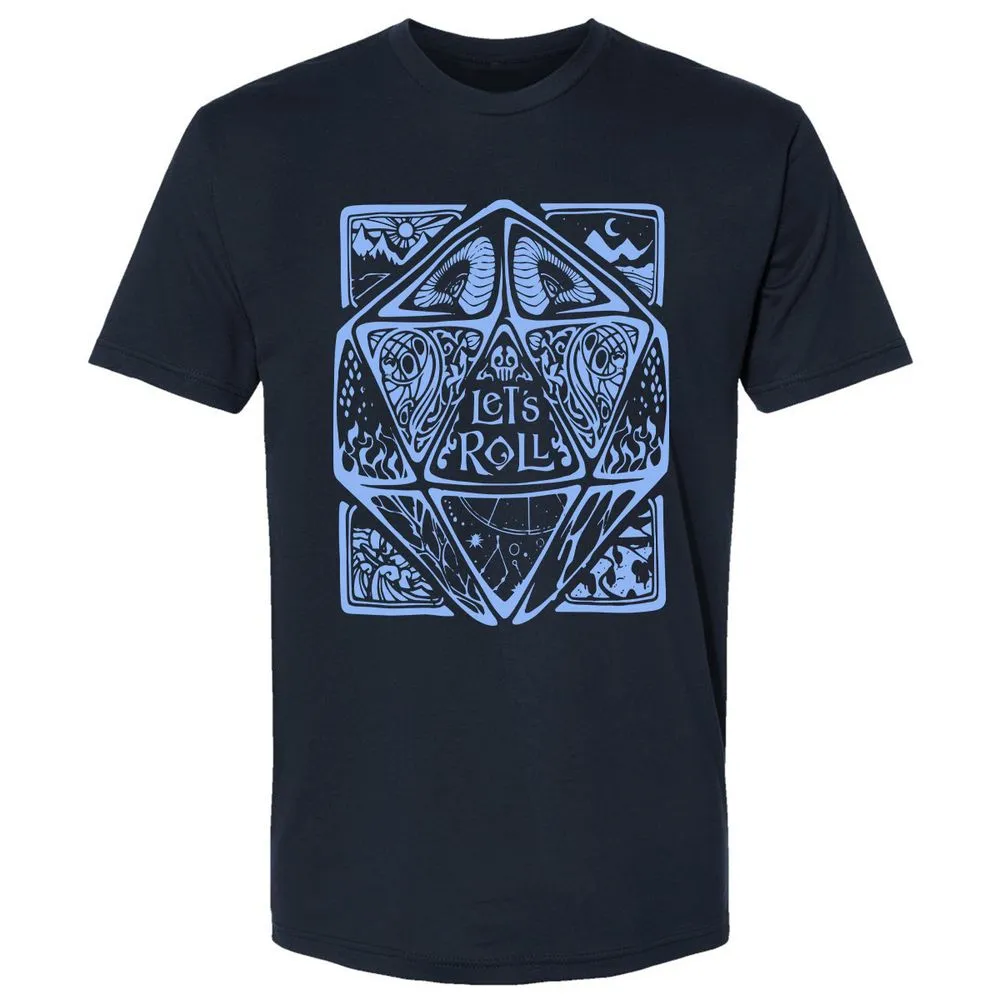 Let's Roll Premium Unisex T-Shirt - Midnight Navy - 2
