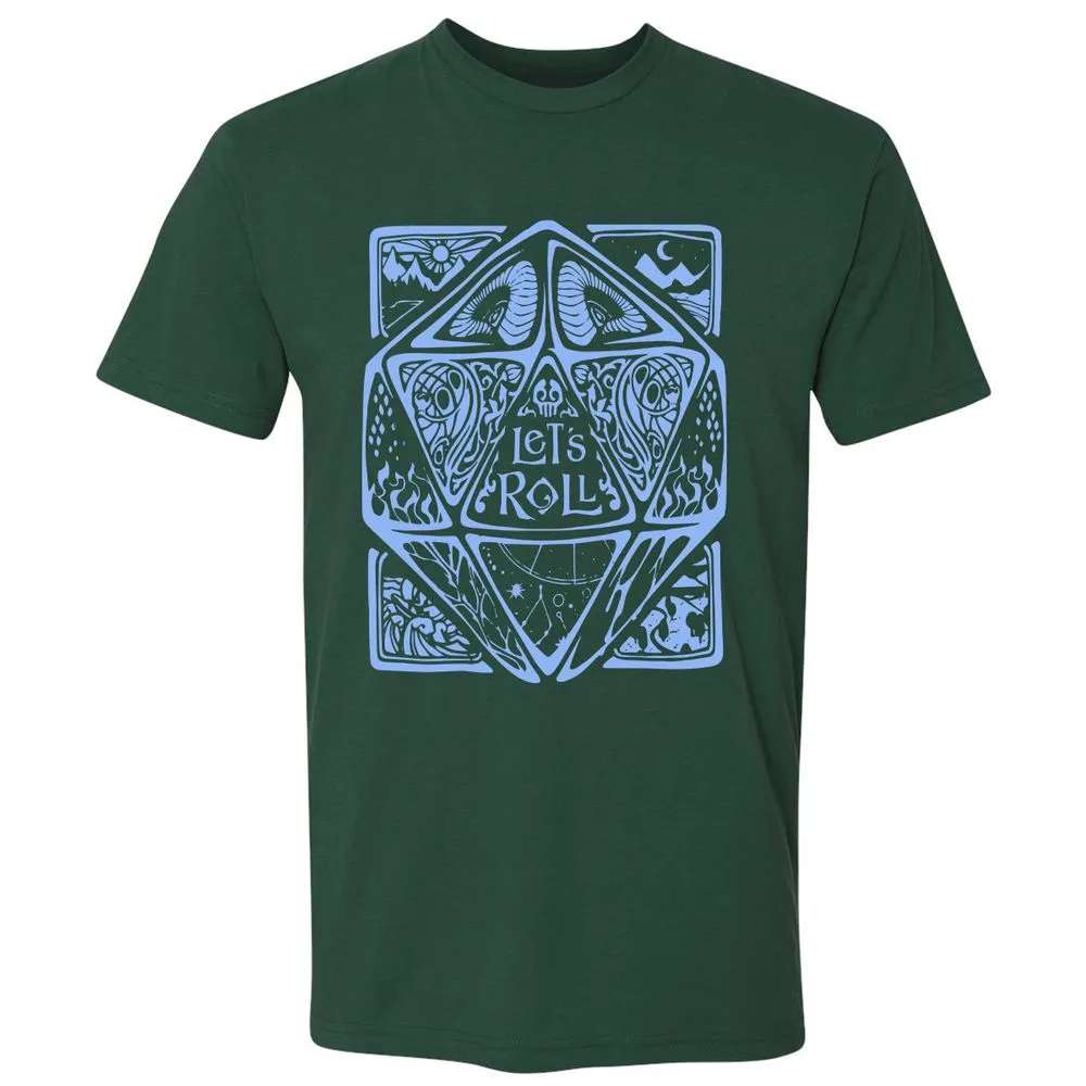 Let's Roll Premium Unisex T-Shirt - Forest Green - 13