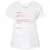 Wife Stats Ladies Curvy Jersey - White - 6