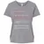 Wife Stats Ladies Curvy Jersey - Granite Heather - 9