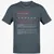 UX Designer Stats Classic Unisex T-Shirt - Charcoal - 3