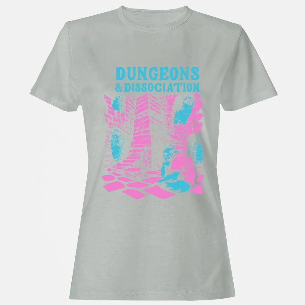 Dungeons And Dissociation Women's T-Shirt - Ash - 2