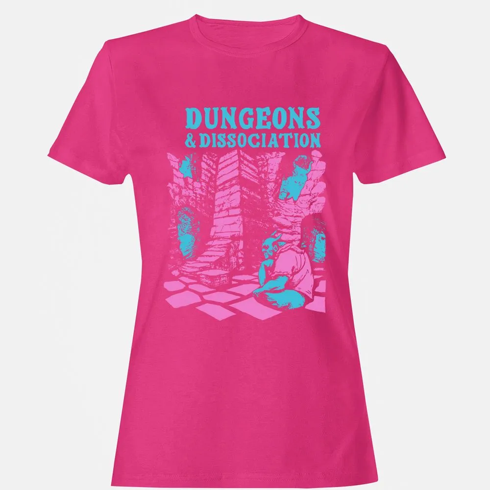 Dungeons And Dissociation Women's T-Shirt - Heliconia - 6