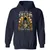 Because I'm DM That's Why Classic Unisex Hoodie - Navy - 2