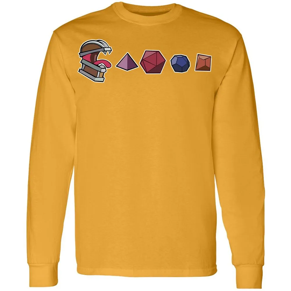 Mimic And Dices Long Sleeve T-Shirt - Gold - 9