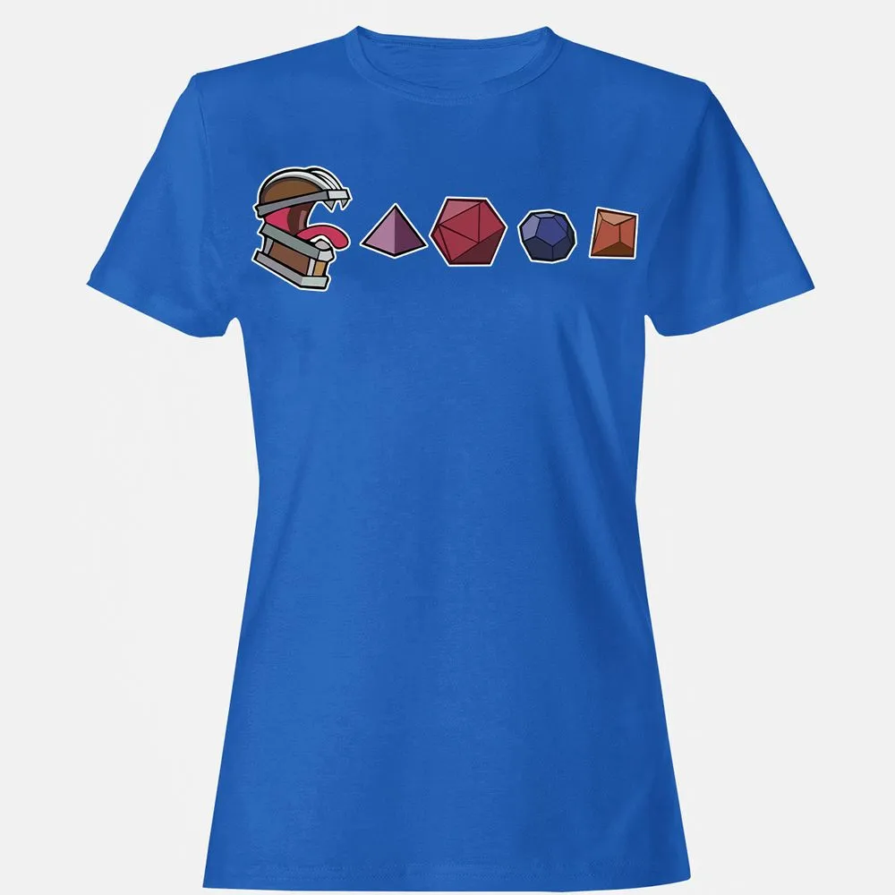 Mimic And Dices Women's T-Shirt - Royal - 14