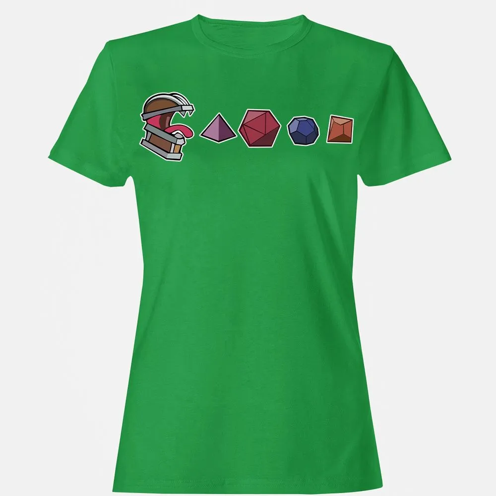 Mimic And Dices Women's T-Shirt - Irish Green - 7