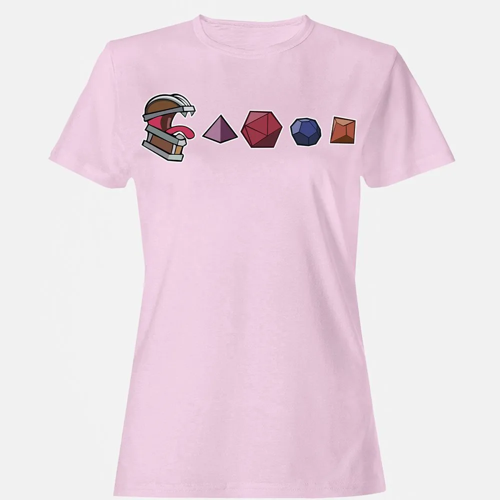 Mimic And Dices Women's T-Shirt - Light Pink - 9