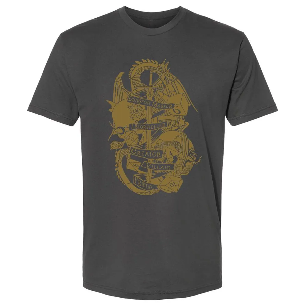 Dungeon Master Dragon Premium Unisex T-Shirt - Heavy Metal - 8
