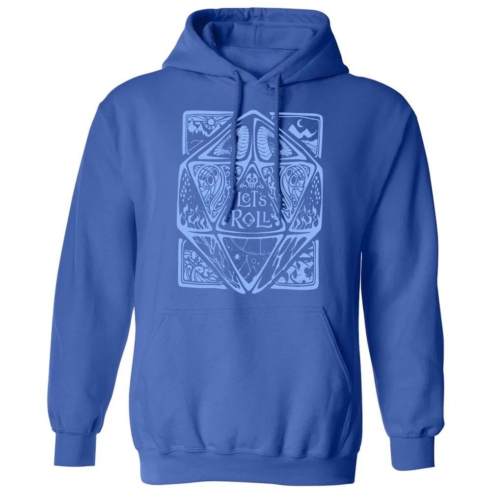 Let's Roll Classic Unisex Hoodie - Royal - 9