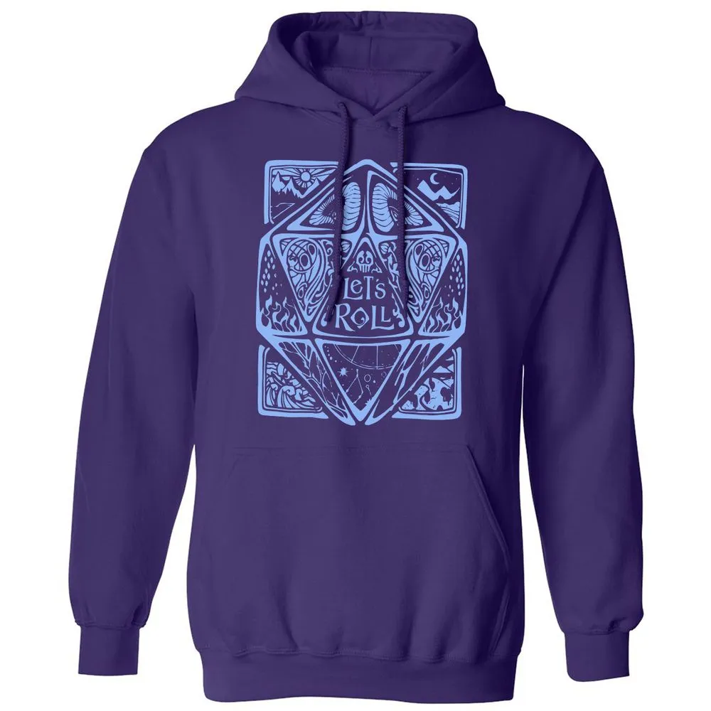 Let's Roll Classic Unisex Hoodie - Purple - 6