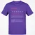 Dentist Stats Classic Unisex T-Shirt - Purple - 9