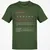Dentist Stats Classic Unisex T-Shirt - Military Green - 6