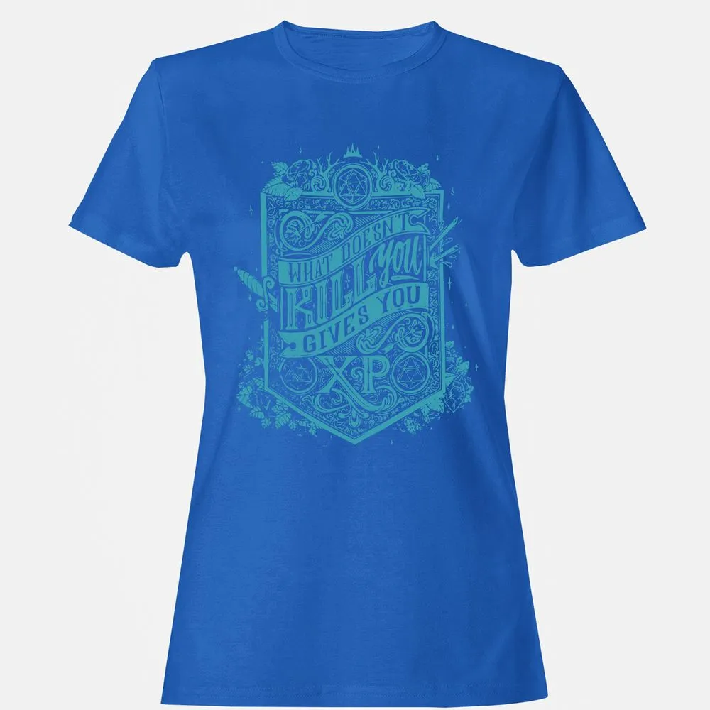 What Doesn't Kill You Gives You XP Women's T-Shirt - Royal - 14