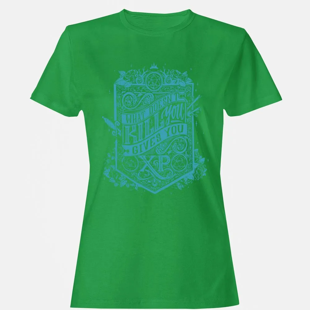 What Doesn't Kill You Gives You XP Women's T-Shirt - Irish Green - 7