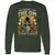 Because I'm DM That's Why Long Sleeve T-Shirt - Forest Green - 4